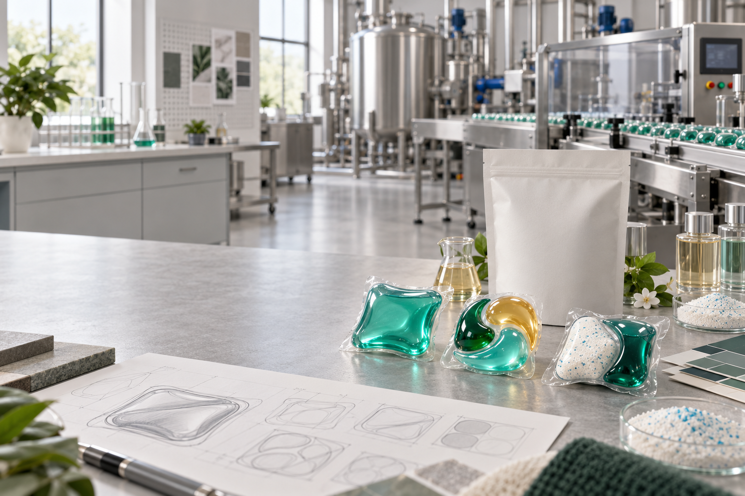How to Start a Laundry Pod Brand: From Product Concept to Mass Production